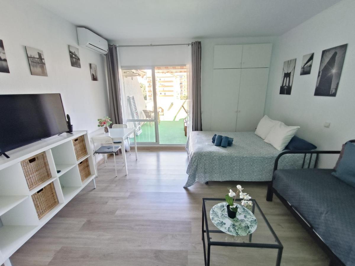 "Vive Benal Beach" Estudio Gran Terraza Y Parque Acuatico 1319 Benalmádena Extérieur photo