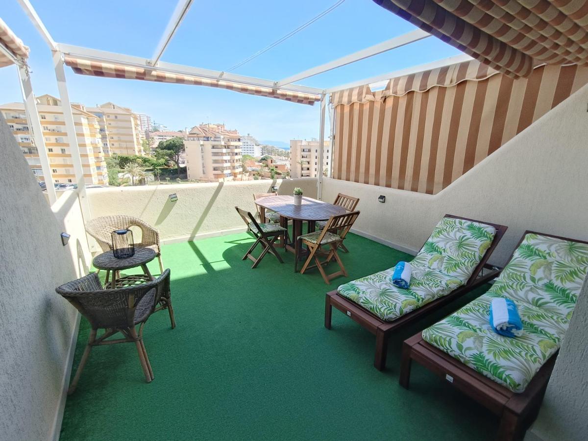 "Vive Benal Beach" Estudio Gran Terraza Y Parque Acuatico 1319 Benalmádena Extérieur photo